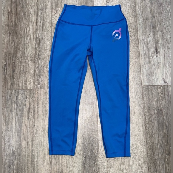 Peloton Move Mission Capri Blue Leggings - Picture 4 of 7